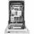 Masina de spalat vase incorporabila Hotpoint-Ariston HSIC 3T127 C, 10 seturi,  8 programe,  Control electronic,  45 cm,  Alb,, A++