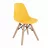 Scaun DP Eames Bebe Yellow