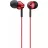 Наушники проводные SONY MDR-EX110AP Red