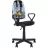 Детское кресло-стул AG FALCON GTP TA4, Ткань, Газлифт, Черный с рисунком, 46 x 44.5 x 95.5-113.5