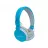 Casti cu fir HELMET On Ear Headphone - BT &  MP3 & FM,  Blue