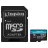 Card de memorie KINGSTON CANVAS CANGAS GO PLUS SDCG3/512GB, MicroSD 512GB, Class10,  UHS-I,  U3,  V30