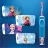 Periuta de dinti electrica BRAUN Kids Vitality D100 Frozen, Pentru copii,  7 600 RPM,  Timer 2 minute,  Albastru deschis,  Roz
