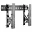 Настенное крепление ITech VW46T, 37"-70",  600x400,  45 кг,  Чёрный