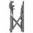 Настенное крепление ITech VW46T, 37"-70",  600x400,  45 кг,  Чёрный