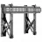 Настенное крепление ITech VW46T, 37"-70",  600x400,  45 кг,  Чёрный
