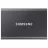Hard disk extern Samsung PORTABLE SSD T7 GREY, 2.0TB