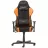 Fotoliu Gaming DXRacer Formula GC-F11-NO Black/Orange, Metal,  Piele eco,  Stofa,  Gazlift,  150 kg,  145-185 cm,  Negru,  Oranj