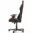 Fotoliu Gaming DXRacer Formula GC-F11-NO Black/Orange, Metal,  Piele eco,  Stofa,  Gazlift,  150 kg,  145-185 cm,  Negru,  Oranj