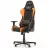 Fotoliu Gaming DXRacer Formula GC-F11-NO Black/Orange, Metal,  Piele eco,  Stofa,  Gazlift,  150 kg,  145-185 cm,  Negru,  Oranj