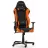 Fotoliu Gaming DXRacer Racing GC-R0-NO Black/Orange, Metal,  Piele eco,  Gazlift,  150 kg,  165-195 cm,  Negru,  Oranj