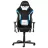 Fotoliu Gaming DXRacer Racing GC-R288-NBW-Z1, Metal,  Piele eco,  Piele PVC,  Gazlift,  150 kg,  165-195 cm,  Negru,  Albastru,  Alb