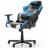 Fotoliu Gaming DXRacer Drifting GC-D61-NWB Black/White/Blue, Metal,  Piele eco,  Gazlift,  150 kg,  145-175 cm,  Negru,  Alb,  Albastru