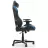 Fotoliu Gaming DXRacer Drifting GC-D61-NWB Black/White/Blue, Metal,  Piele eco,  Gazlift,  150 kg,  145-175 cm,  Negru,  Alb,  Albastru