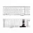 Tastatura laptop FUJITSU Amilo Li3910 XA3530 Pi3625 Xi3670 XI3650 XA3520, ENG. White