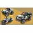 Jucarie XTech Bricks Pull Back Police Motorbike, 193 pcs, 6+, 30 x 20 x 7 cm