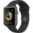 Смарт часы APPLE Watch 3 42mm/Space Gray Aluminium Case With Black Sport Band,  MTF32 GPS Space Grey, iOS 14+,  OLED ,  1.65",  GPS,  Bluetooth 4.2,  Тёмно-серый,  Чёрный