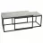 Стол офисный DP Cafea Duo Town, ЛДСП,  Металл,  Серый графит,  Черный,, 90 x 45 x 50