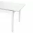 Masa de birou OEM , RL-67~White mat Glass+White Leg