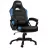 Fotoliu Gaming GAMEMAX GCR07 Black/Blue, Otel,  Piele artificiala,  Gazlift,  125 kg,  Negru,  Albastru