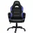 Fotoliu Gaming GAMEMAX GCR07 Black/Blue, Otel,  Piele artificiala,  Gazlift,  125 kg,  Negru,  Albastru