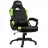 Fotoliu Gaming GAMEMAX GCR07 Black/Green, Metal,  Piele artificiala,  Gazlift,  125 kg,  Negru,  Verde