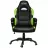 Fotoliu Gaming GAMEMAX GCR07 Black/Green, Metal,  Piele artificiala,  Gazlift,  125 kg,  Negru,  Verde