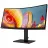 Monitor LENOVO ThinkVision T34w-20, 34.0 3440x1440, VA-Curved HDMI DP USB-C USB HAS