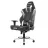 Fotoliu Gaming AKRacing Master Max AK-MAX-WT White, Metal,  Piele eco,  Gazlift,  180 kg,  170-200 cm,  Negru,  Alb