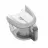 Aspirator Samsung SC 4550 white, Conteiner,  1800 W,  1.3 l,  83 dB,  Alb,  Gri