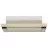 Hota WOLSER WL-60 FG IX, 700 m³/ h, 1 motor, 60 cm, Filtru din aluminiu absorbant de grasimi, Ivory