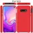Husa HELMET Alcantara V2 Case Samsung S10 Red