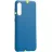Husa HELMET Grid Liquid Silicone Case Samsung A50 Blue