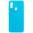 Husa HELMET Liquid Silicon Case Samsung A11 Blue
