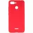 Husa HELMET Liquid Silicon with Ring Case Xiaomi Redmi 6A Red