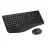 Kit (tastatura+mouse) QUMO Space Black, Wireless