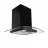Hota TORNADO EVA 1200(60) BL LED, 1200 m3/h, 1 motor, 60 cm, Filtru din aluminiu absorbant de grasimi, Negru