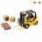 Jucarie WENYI 1:16 Friction Forklift with 2 cartons