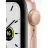 Smartwatch APPLE Watch SE 44mm Gold Aluminum Case with Pink Sand Sport Band,  MYDR2 GPS, iOS 14+,  Retina LTPO OLED,  1.78",  GPS,  Bluetooth 5.0,  Auriu,  Roz