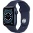 Smartwatch APPLE Watch Series 6 GPS,  40mm Blue Aluminum Case with Deep Navy Sport Band,  MG143 GPS, iOS 14+,  Retina LTPO OLED,  1.57",  GPS,  Bluetooth 5.0,  Albastru