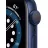 Smartwatch APPLE Watch Series 6 GPS,  40mm Blue Aluminum Case with Deep Navy Sport Band,  MG143 GPS, iOS 14+,  Retina LTPO OLED,  1.57",  GPS,  Bluetooth 5.0,  Albastru