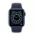 Smartwatch APPLE Watch Series 6 GPS,  40mm Blue Aluminum Case with Deep Navy Sport Band,  MG143 GPS, iOS 14+,  Retina LTPO OLED,  1.57",  GPS,  Bluetooth 5.0,  Albastru