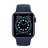 Смарт часы APPLE Watch Series 6 GPS,  40mm Blue Aluminum Case with Deep Navy Sport Band,  MG143 GPS, iOS 14+,  Retina LTPO OLED,  1.57",  GPS,  Bluetooth 5.0,  Синий