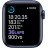 Smartwatch APPLE Watch Series 6 GPS,  40mm Blue Aluminum Case with Deep Navy Sport Band,  MG143 GPS, iOS 14+,  Retina LTPO OLED,  1.57",  GPS,  Bluetooth 5.0,  Albastru
