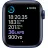 Смарт часы APPLE Watch Series 6 GPS,  40mm Blue Aluminum Case with Deep Navy Sport Band,  MG143 GPS, iOS 14+,  Retina LTPO OLED,  1.57",  GPS,  Bluetooth 5.0,  Синий