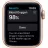 Smartwatch APPLE Watch Series 6 GPS,  40mm Gold Aluminum Case with Pink Sand Sport Band,  MG123 GPS, iOS 14+,  Retina LTPO OLED,  1.57",  GPS,  Bluetooth 5.0,  Auriu,  Roz