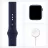 Smartwatch APPLE Watch Series 6 GPS,  44mm Blue Aluminum Case with Deep Navy Sport Band,  M00J3 GPS, iOS 14+,  Retina LTPO OLED,  1.78",  GPS,  Bluetooth 5.0,  Albastru
