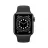 Smartwatch APPLE Watch Series 6 GPS,  44mm Space Gray Aluminum Case with Black Sport Band,  M00H3 GPS, iOS 14+,  Retina LTPO OLED,  1.78",  GPS,  Bluetooth 5.0,  Gri inchis,  Negru