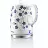 Ceainic electric GORENJE K10C, 1 l,  1630 W,  Ceramica,  Filtru,  baza rotativa,  indicator functionare,  Alb cu desen