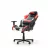 Fotoliu Gaming DXRacer Drifting GC-D61-NWR-M3, Metal,  Piele eco,  Gazlift,  150 kg,  145-175 cm,  Negru,  Alb,  Rosu